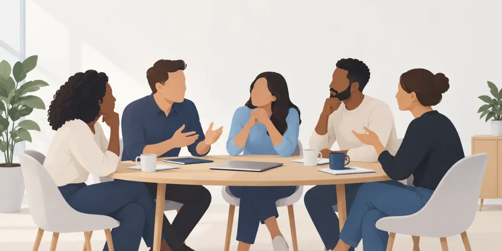 Boas conversas também fazem parte do trabalho